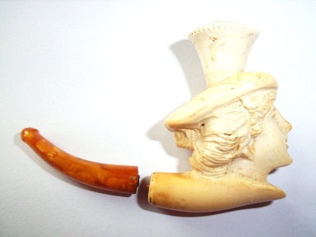 kleine alte originale MEERSCHAUMPFEIFE um 1900 *892